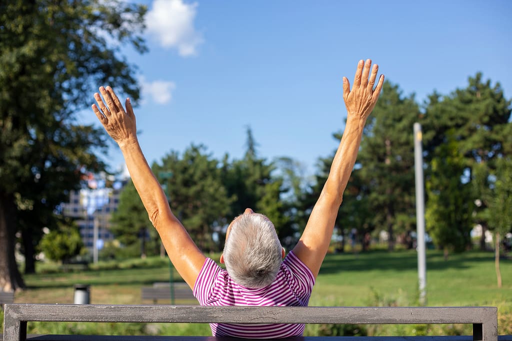 Senior Enjoying Life